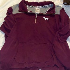 maroon PINK sweater Size medium
